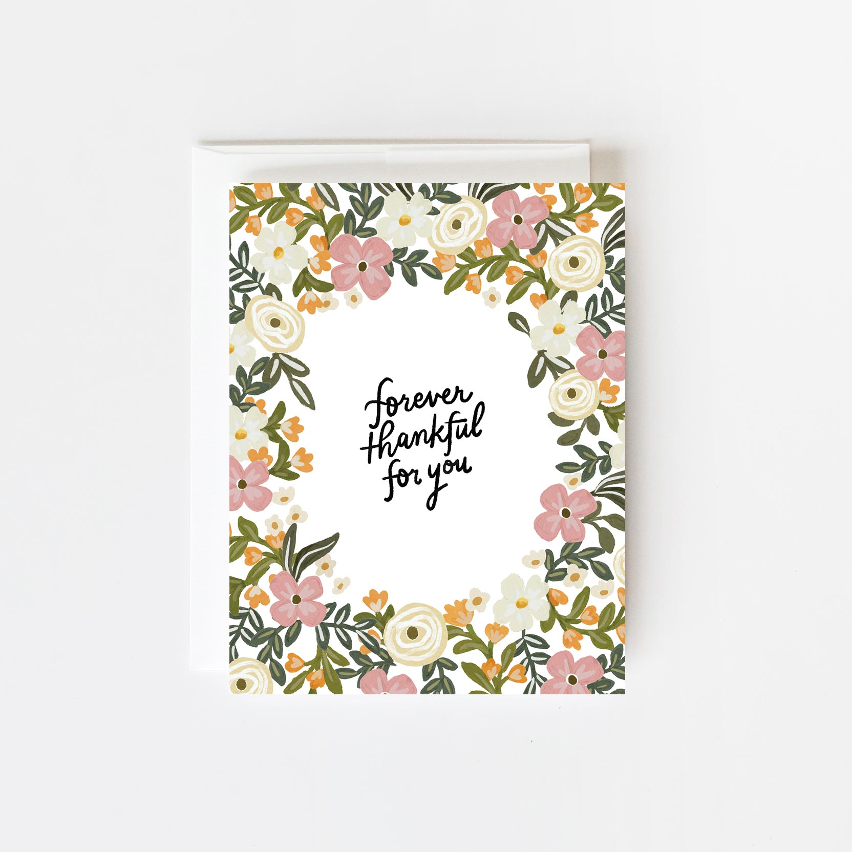 Forever Thankful Greeting Card