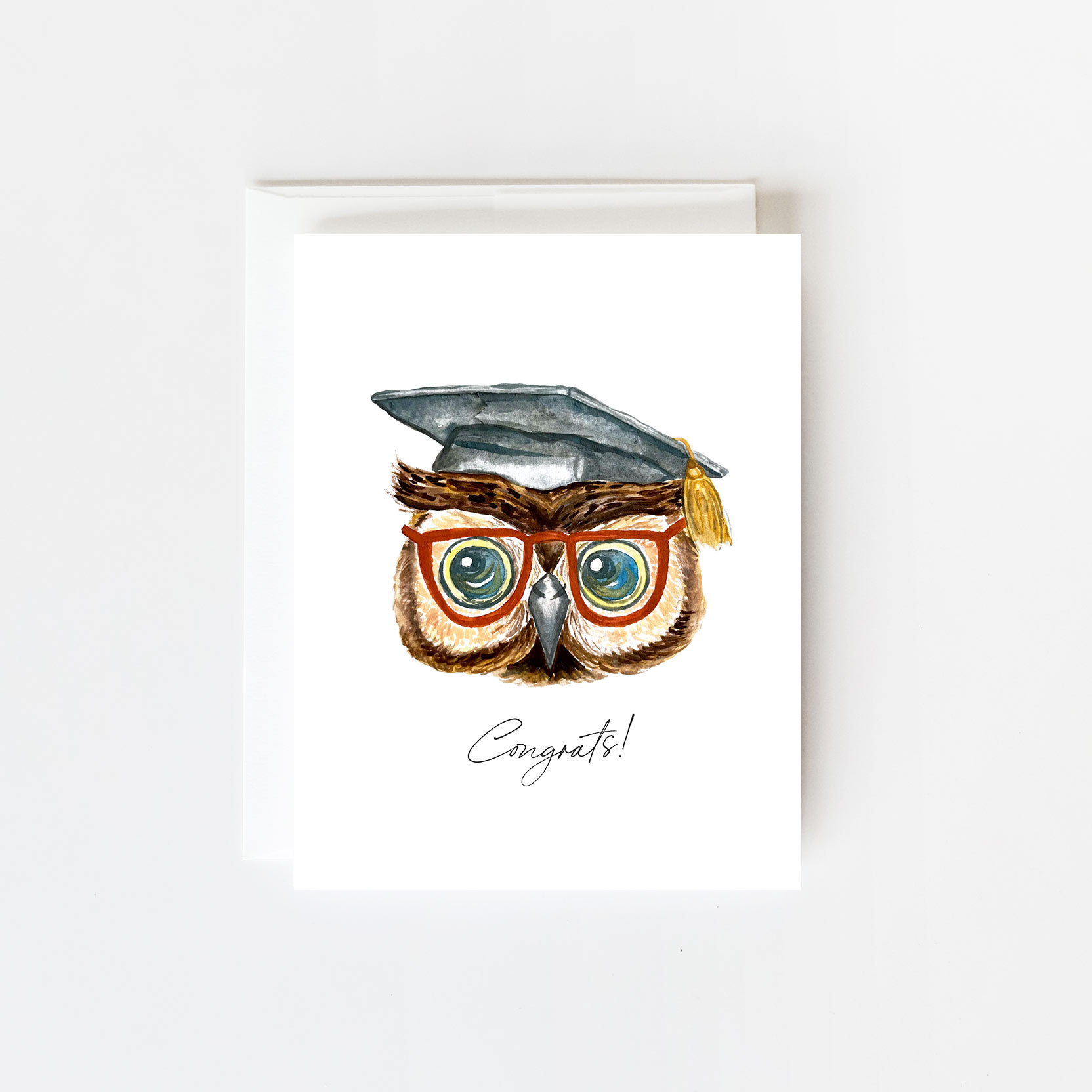 Wise Owl Graduation Card