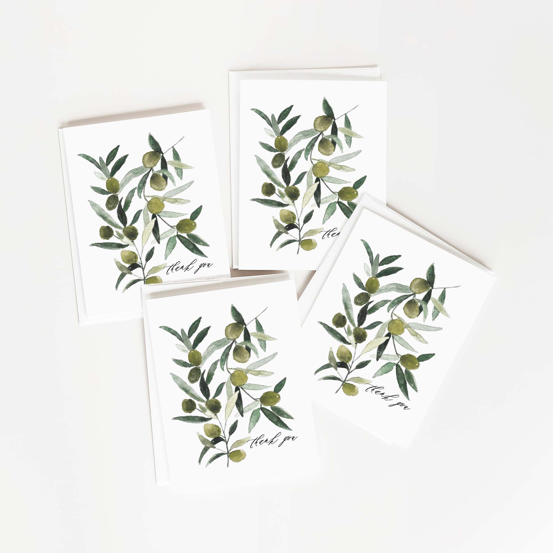 Olive Branch Card Set