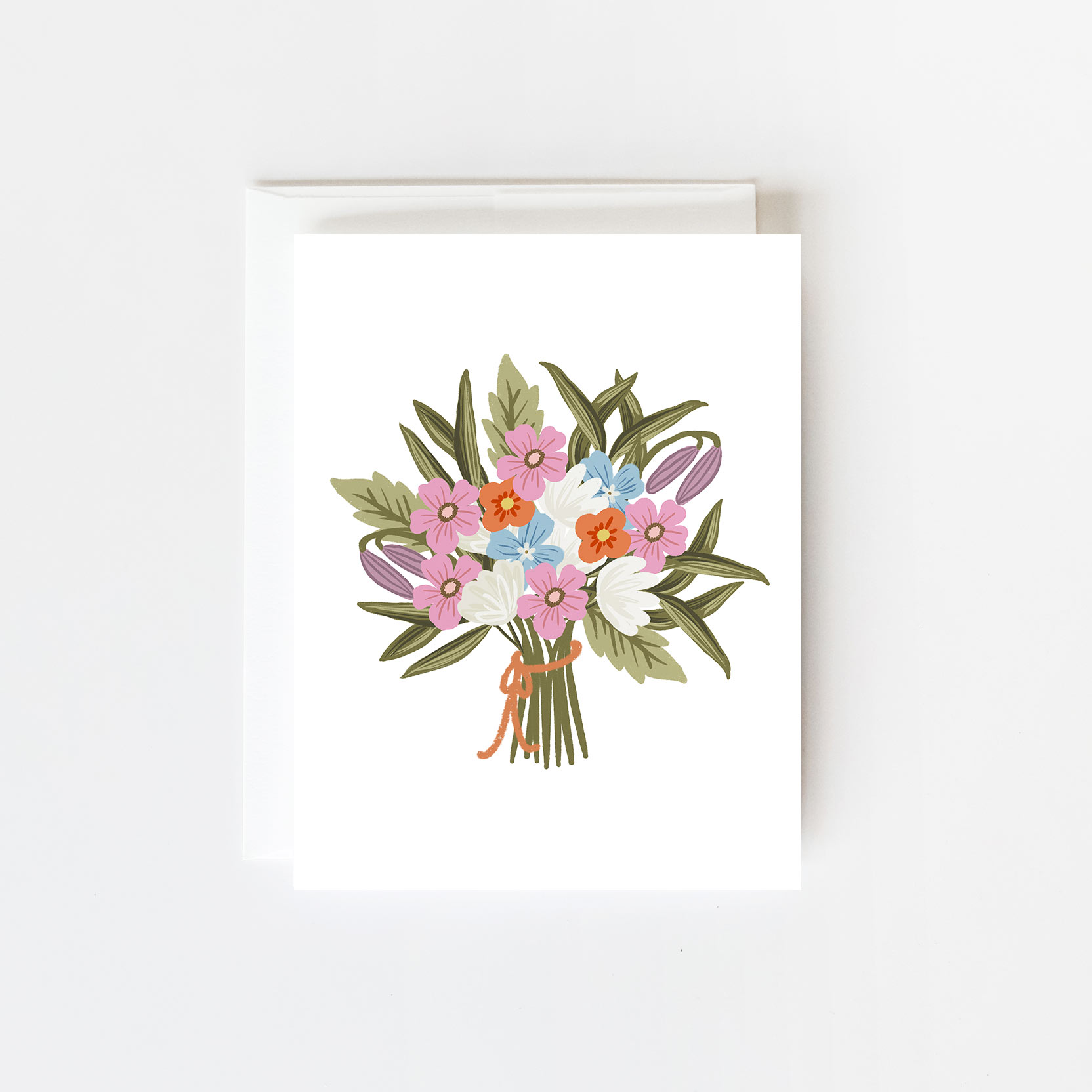Spring Bouquet Greeting Card